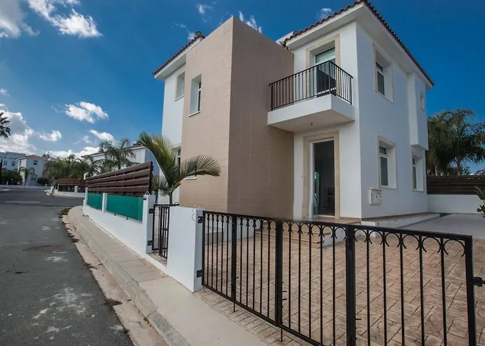 빌라 Mesogi, Modern 3bdr Villa, Close To Fig Tree Bay